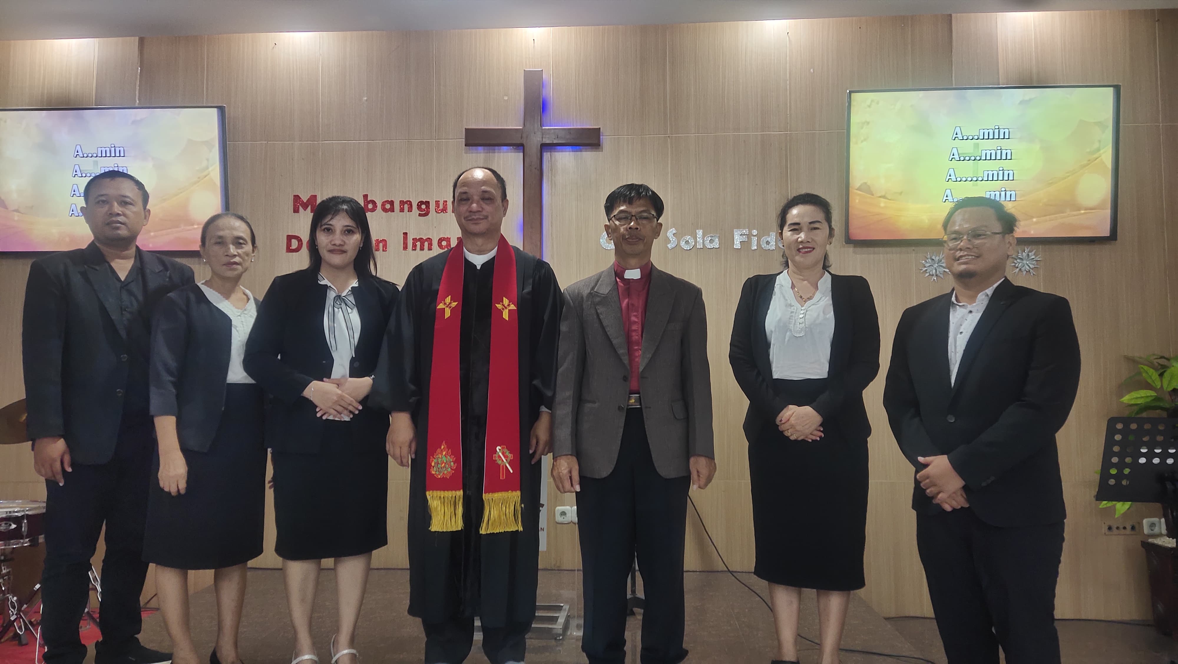 PENEGUHAN PENATUA GKT SOLA FIDE PORONG